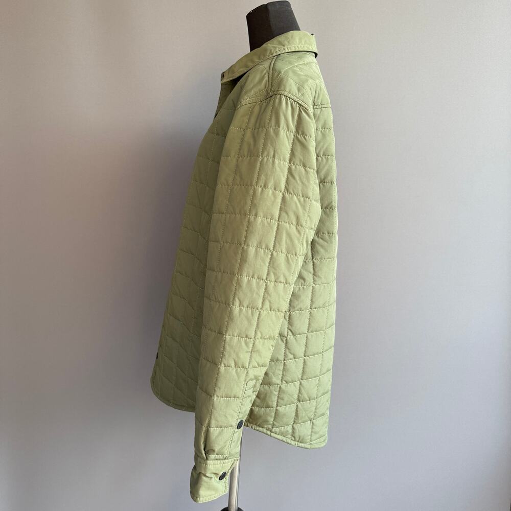 Womens Fayettechill green chore jacket - barn coat - olive - quilted - size L - Picture 6 of 11